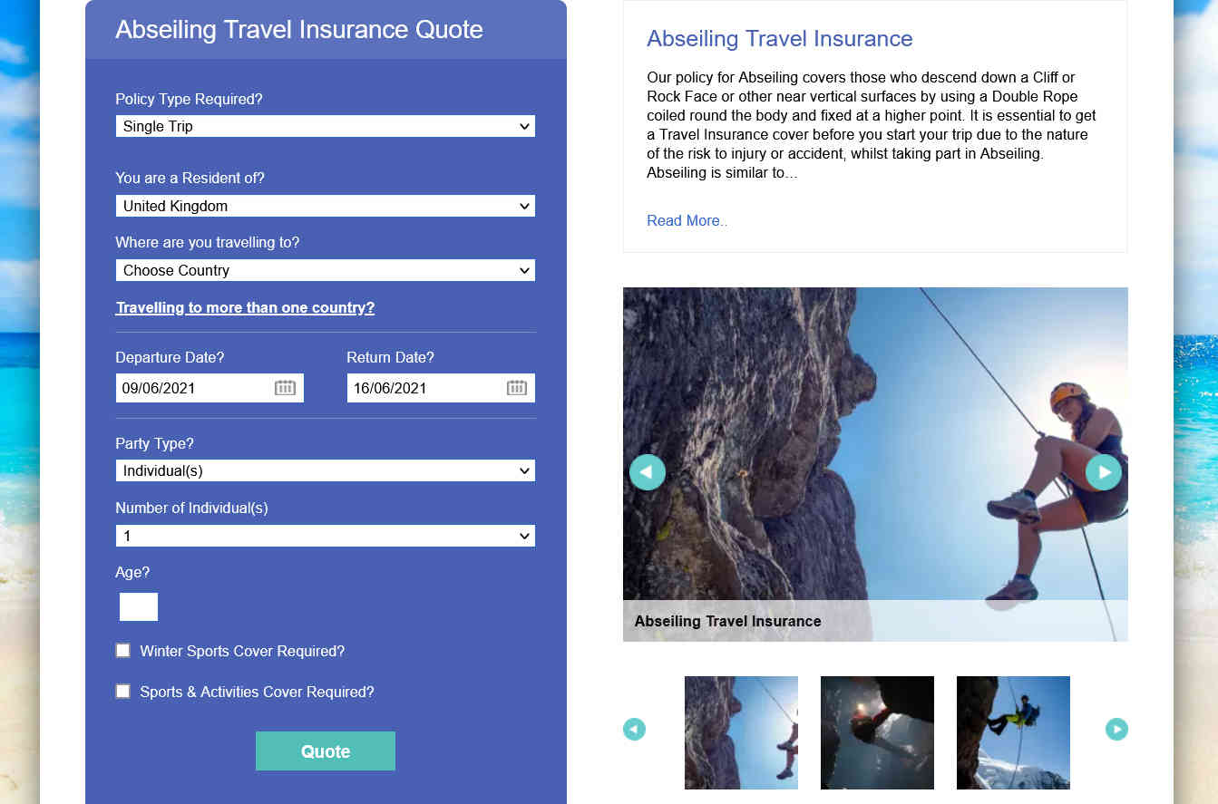 JS Insurance activity page